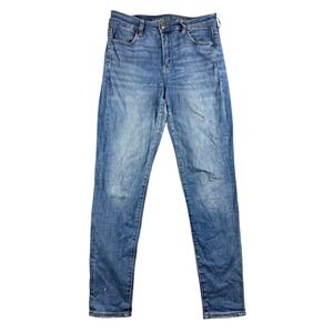 American Eagle Ne(x)t Level Stretch Jegging Jean Women 10 Blue Denim Medium Wash